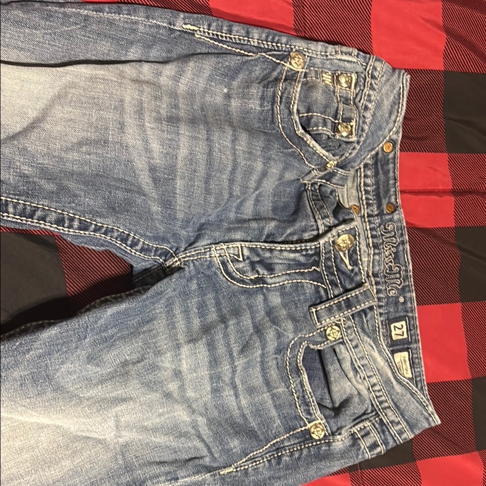Miss Me Blue Denim Jeans